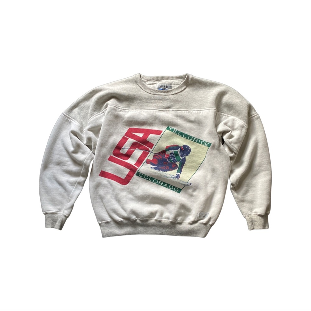 90’s Gear Ski ⛷ Crewneck Sweatshirt